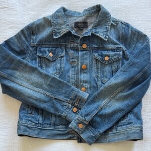 vintage jcrew women’s jean jacket